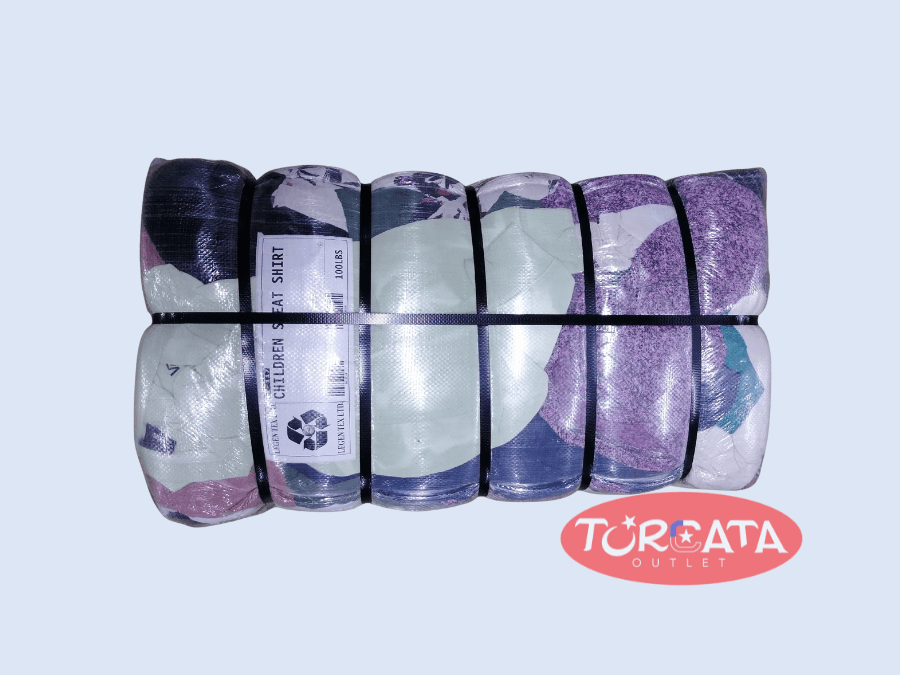 Fardo Ropa Usada de Polerones Sin Gorro Infantil 45 Kg – Sudaderas Canadiense